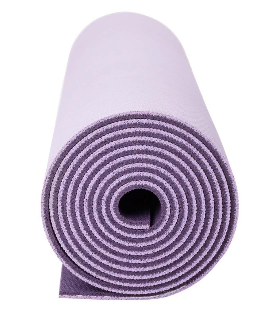 Jade Yoga Harmony 71 Inch Yoga Mat | Lavender / Purple - Detail