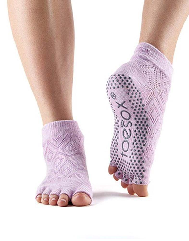 ToeSox Ankle Half Toe Yoga Socks MoreYoga