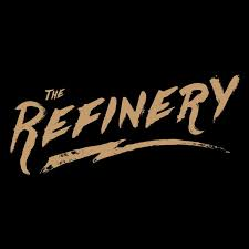 The logo of The Refinery.