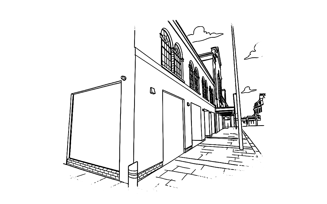 Walthamstow studio illustration