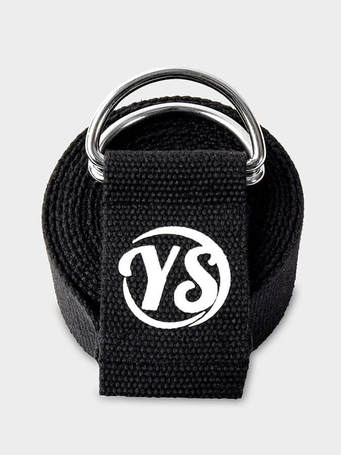 Yoga Studio Belt Strap Metal D-Ring Buckle 2.5m