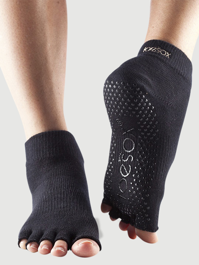 ToeSox Ankle Half Toe Yoga Socks